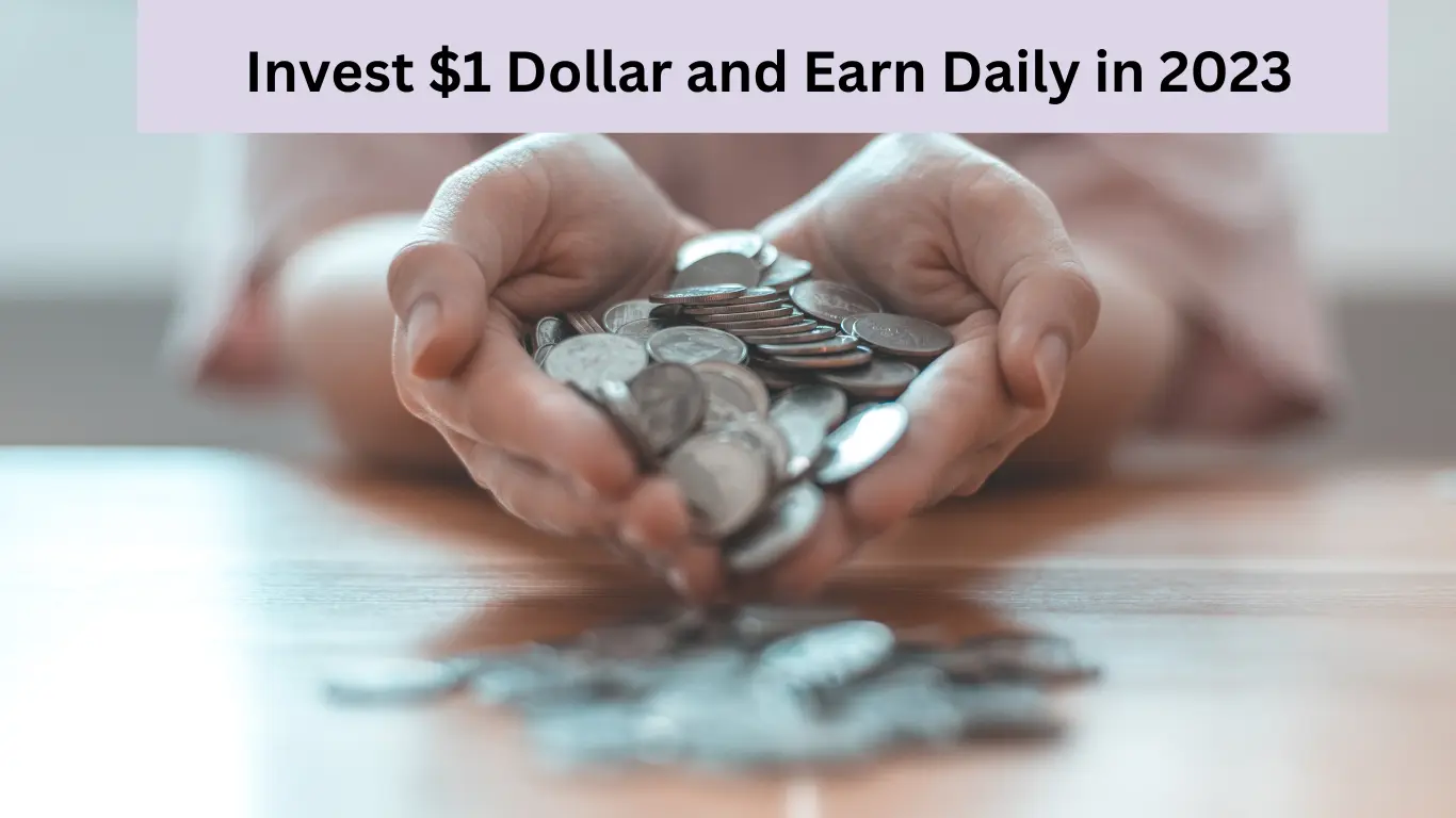 Invest $1 Dollar and Earn Daily in 2023